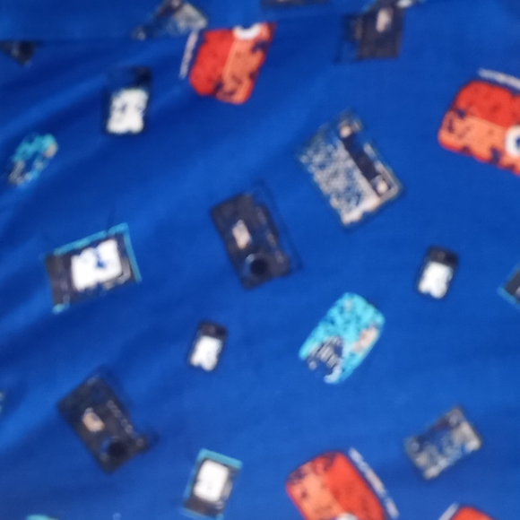 LulaRoe Vintage Electronics Printed Leggings-#1543 - Picture 3 of 10